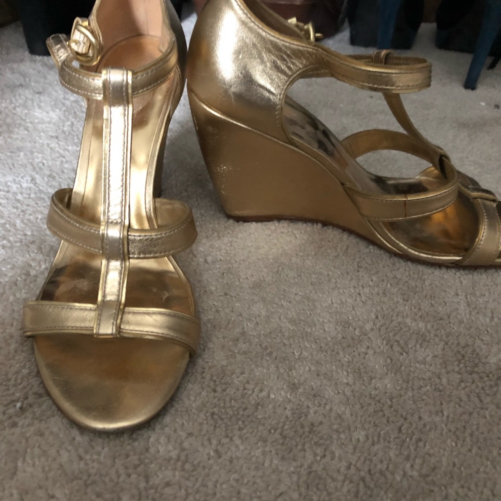 Coach Size 7.5 wedges